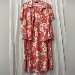 Vintage 80’s 90’s floral print dress